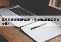 昆明网站建设招聘公司（昆明网站建设公司多少钱）