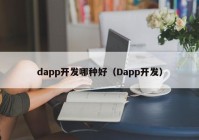 dapp开发哪种好（Dapp开发）