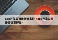 app开发公司排行哪家好（app开发公司排行哪家好做）