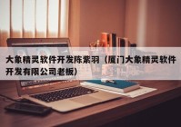 大象精灵软件开发陈紫羽（厦门大象精灵软件开发有限公司老板）