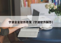 宁波企业软件开发（宁波软件制作）