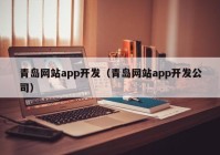 青岛网站app开发（青岛网站app开发公司）