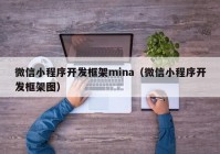 微信小程序开发框架mina（微信小程序开发框架图）