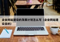 企业网站建设的发展计划怎么写（企业网站建设目的）