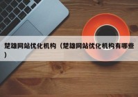 楚雄网站优化机构（楚雄网站优化机构有哪些）