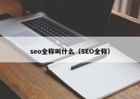 seo全称叫什么（SEO全称）