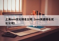 上海seo优化排名公司（seo快速排名优化公司）