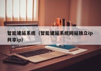 智能建站系统（智能建站系统网站独立ip 共享ip）