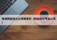 株洲网站优化公司哪家好（网站优化专业公司）